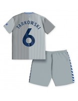 Everton James Tarkowski #6 Kolmaspaita Lasten 2023-24 Lyhythihainen (+ shortsit)